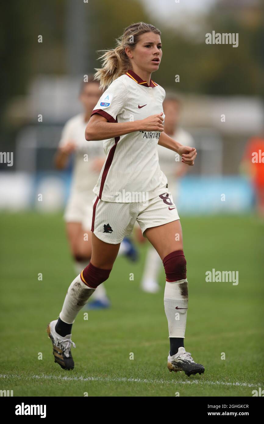 Andrine Hegerberg Of As Roma During The Serie A Femminile Match At Suning Youth Development Center