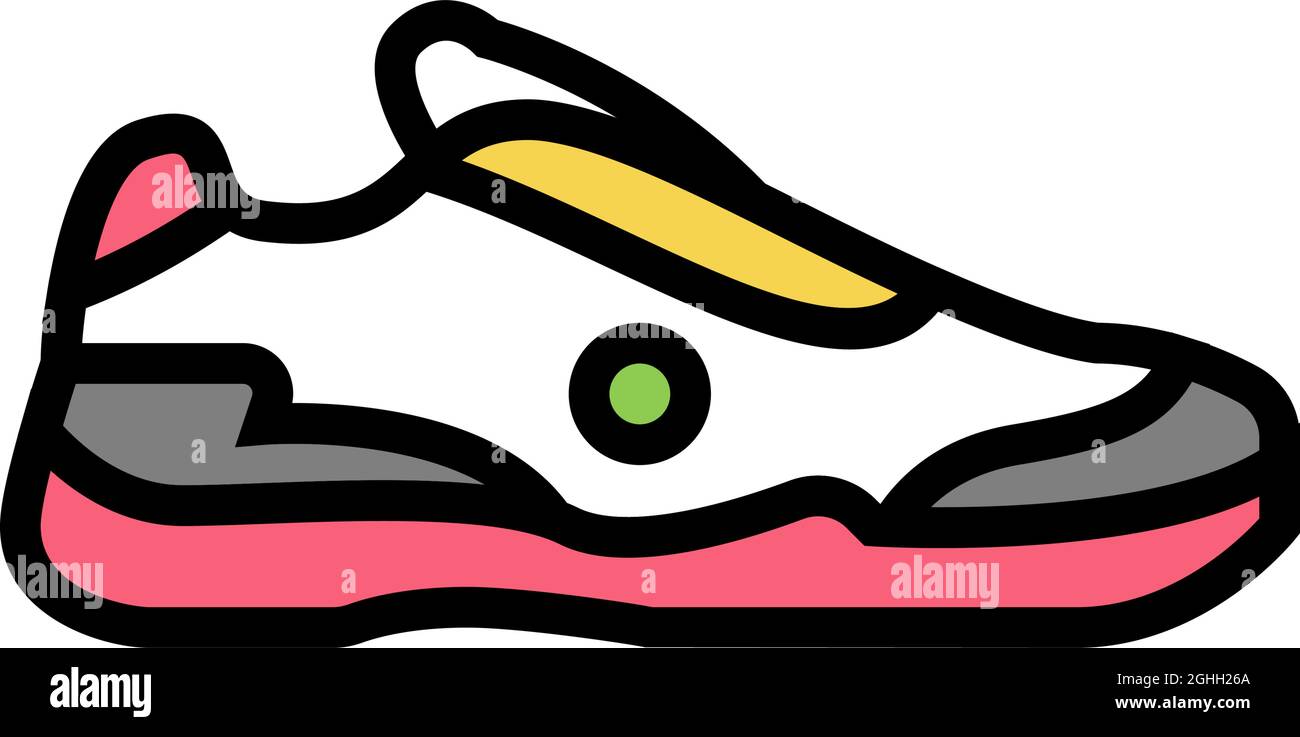 men tennis shoe color icon vector illustration Stock Vector Image & Art