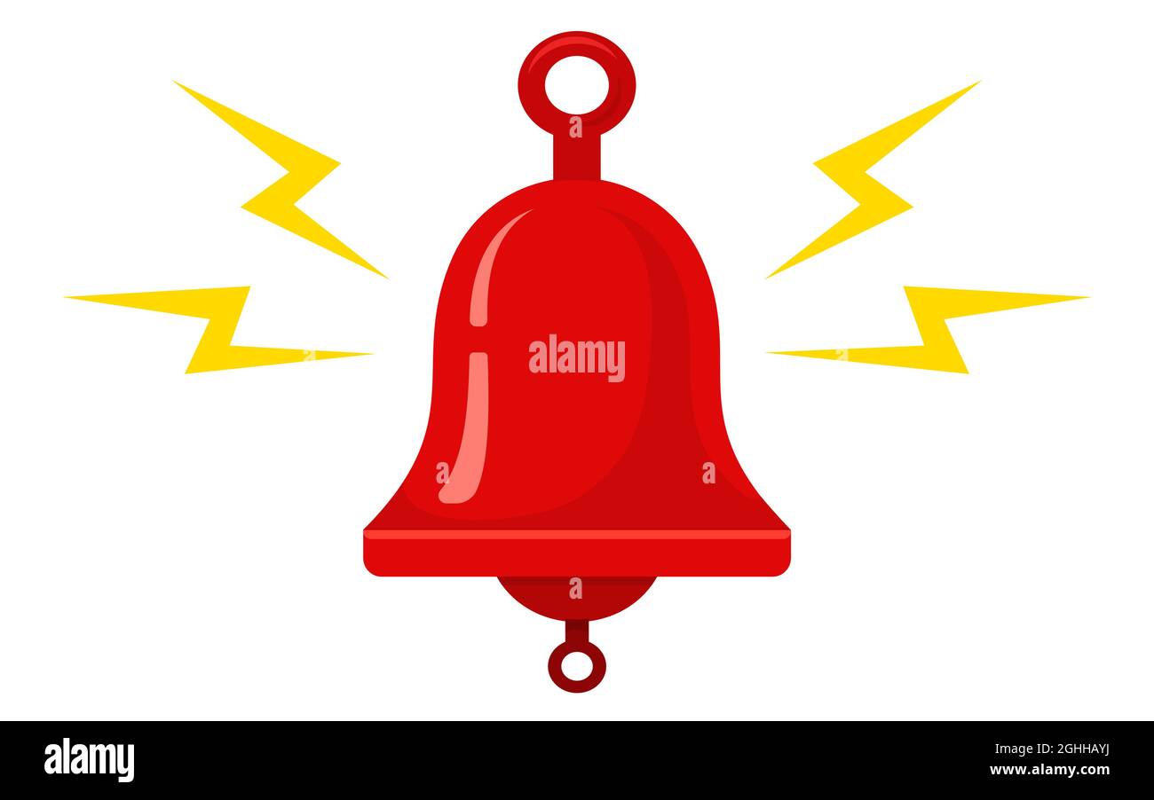 Bell ringing Stock Vector Images - Alamy