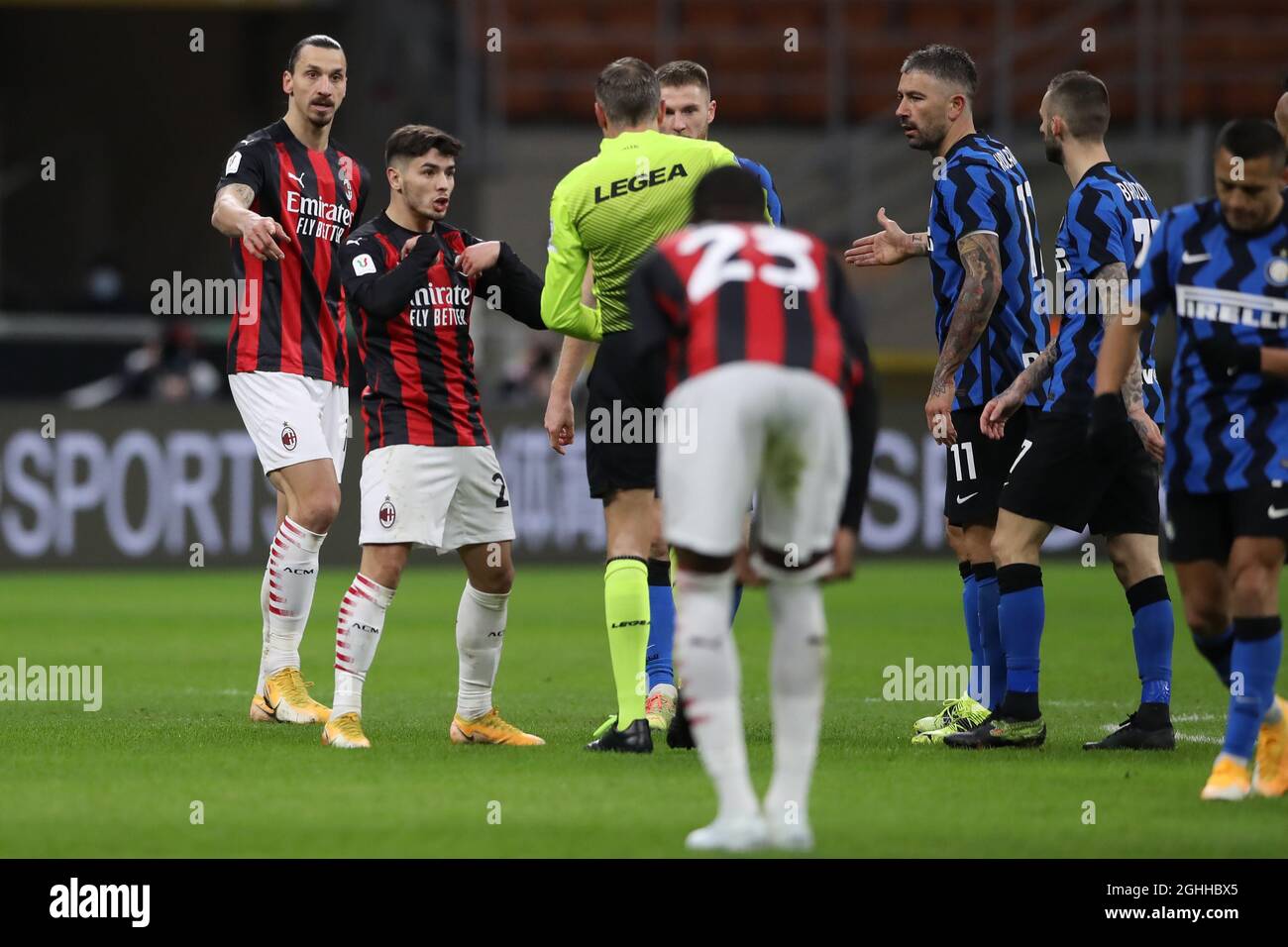 Dejan Stankovic Head coach of FK Crvena zvezda reacts during the UEFA  Champions League match at Giuseppe Meazza, Milan. Picture date: 25th  February 2021. Picture credit should read: Jonathan Moscrop/Sportimage via  PA