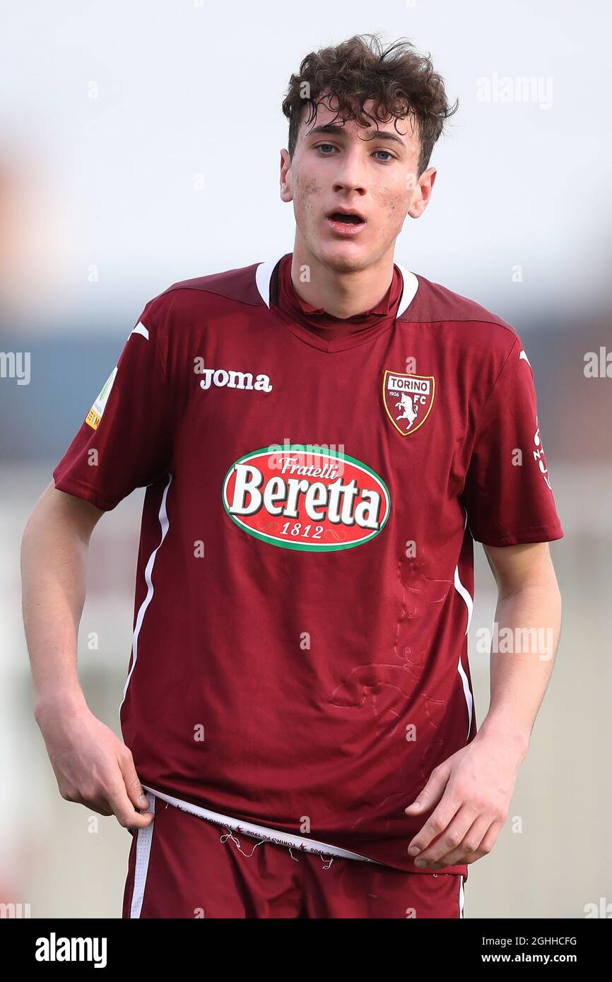 Giovanni Aceto of Torino FC during the Primavera 1 match at Stadio Comunale  di Volpiano, Volpiano.