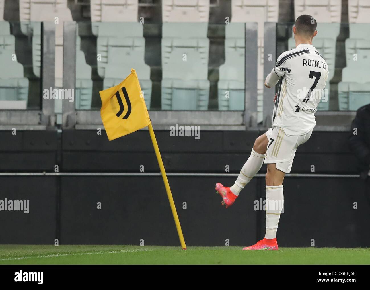 Cristiano Ronaldo Of Juventus Celebrates His Second Headed Goal To Give cristiano-ronaldo-of-juventus-celebrates-his-second-headed-goal-to-give