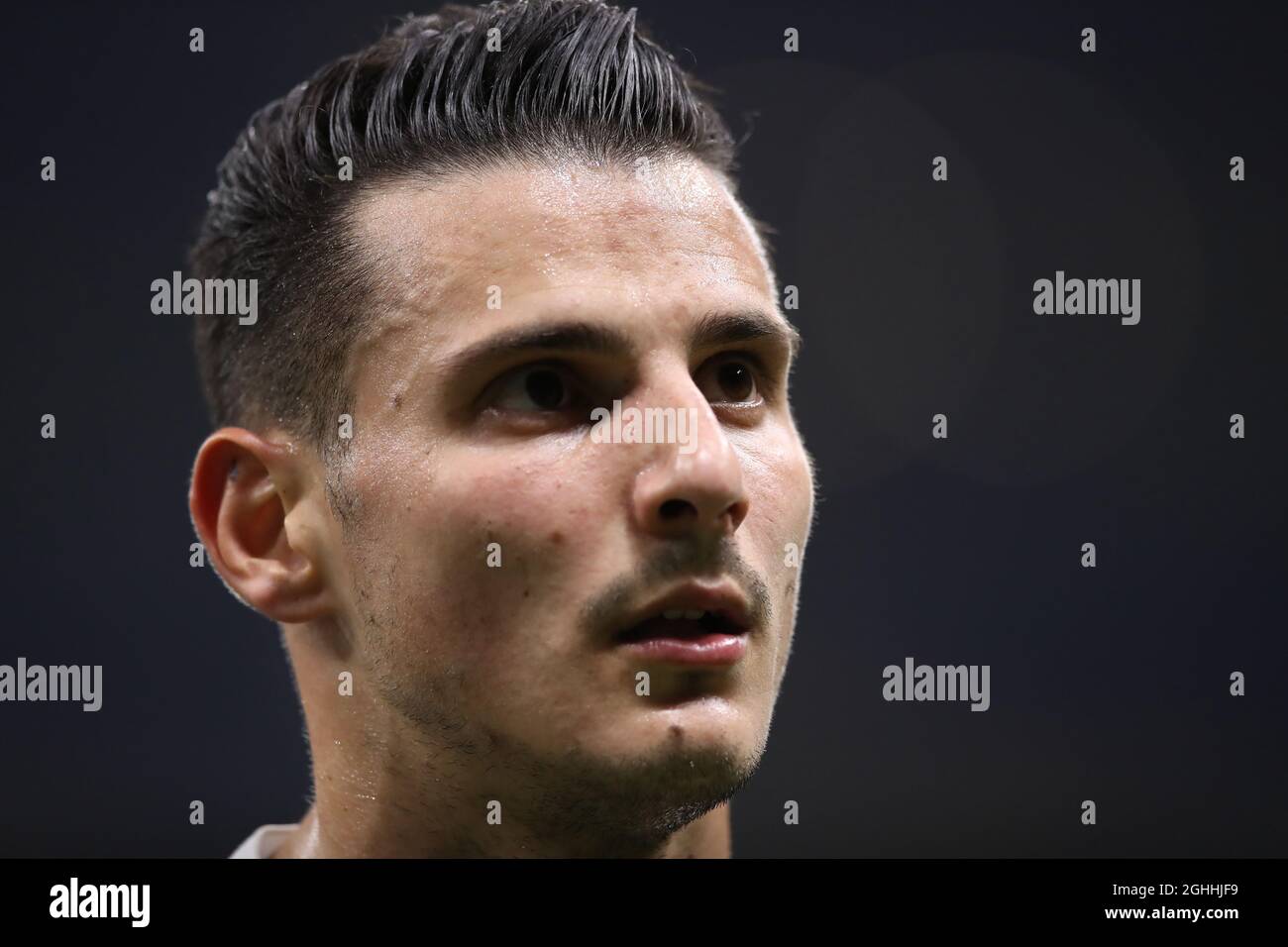 Dejan Stankovic Head coach of FK Crvena zvezda reacts during the UEFA  Europa League match at Giuseppe Meazza, Milan. Picture date: 25th February  2021. Picture credit should read: Jonathan Moscrop/Sportimage via PA