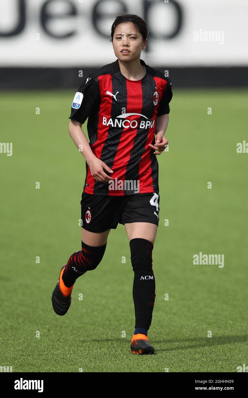 Yui Hasegawa (AC Milan) during AC Milan vs ACF Fiorentina femminile,  Italian football Serie A Women match, - Photo .LiveMedia/Francesco  Scaccianoce Stock Photo - Alamy