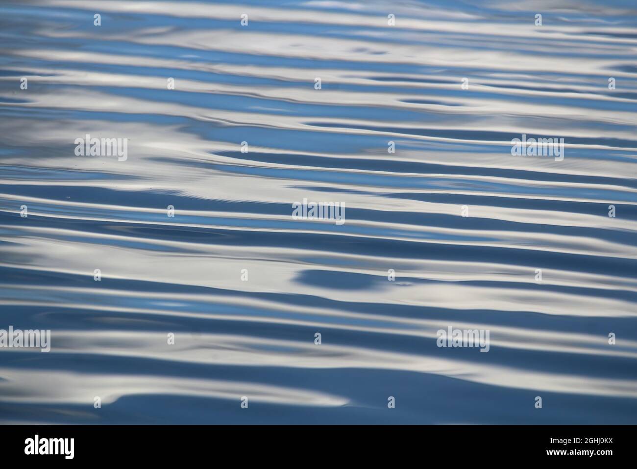 An abstract background of blue water waves Stock Photo - Alamy