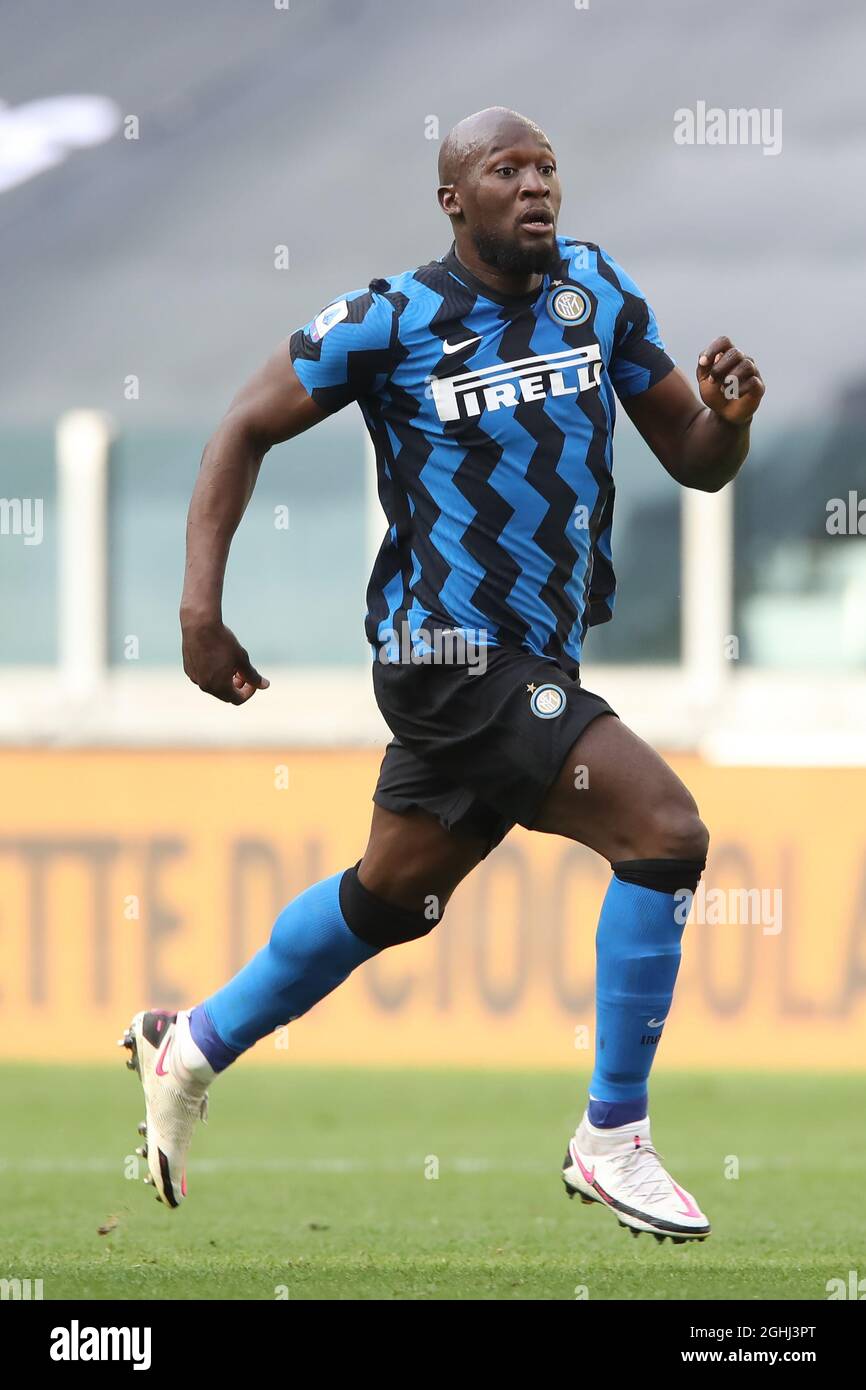 Turin, Italy, 15th May 2021. Romelu Lukaku of Internazionale during the Serie A match at Allianz Stadium, Turin. Picture credit should read: Jonathan Moscrop / Sportimage via PA Images Stock Photo