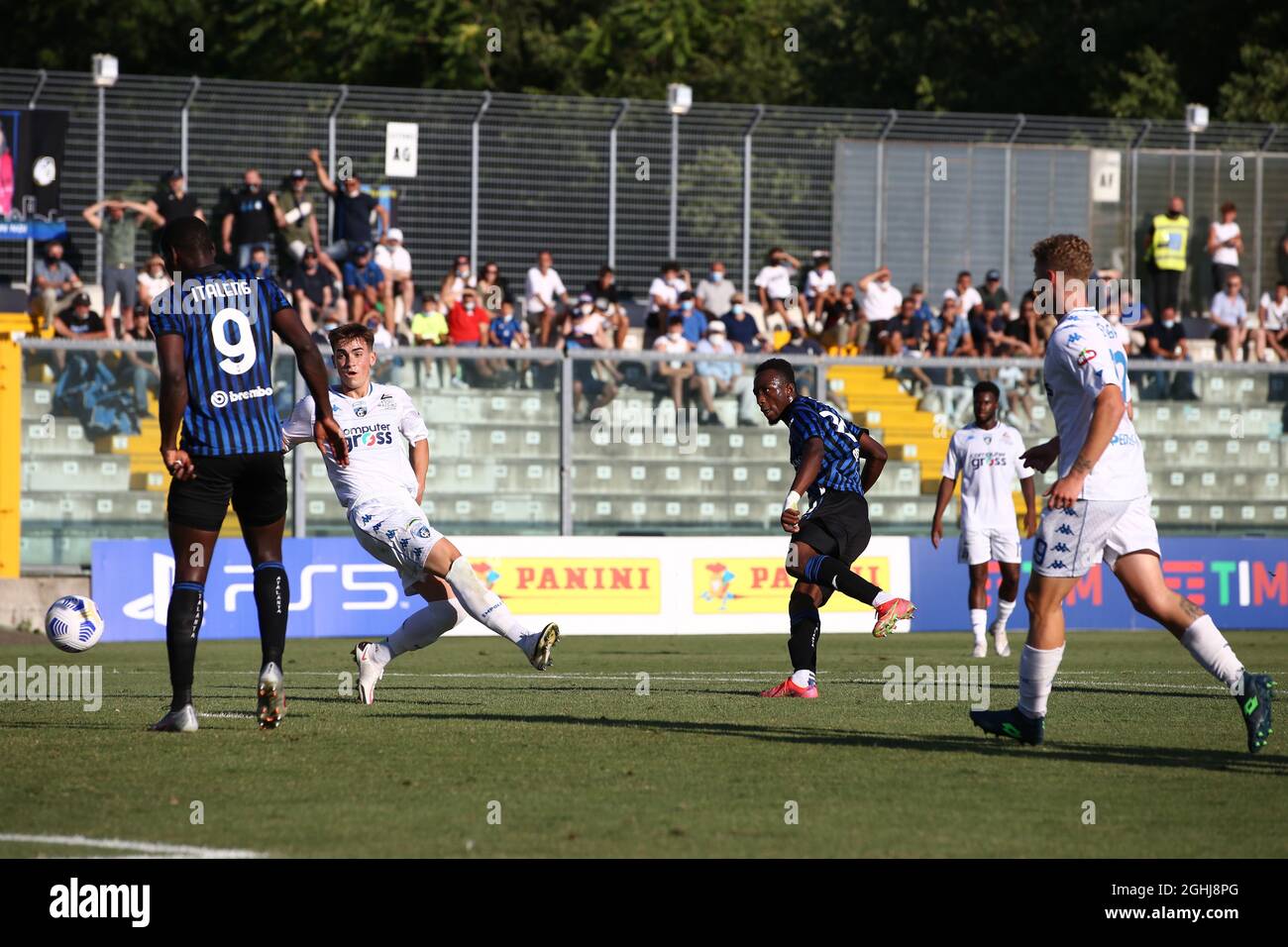 Sassulo Italy 30th June 2021 Alassane Sidibe Of Atalanta Scores To Level The Game At 1 1 During The Primavera 1 Final Match At Stadio Enzo Ricci Sassulo Picture Credit Should Read Jonathan
