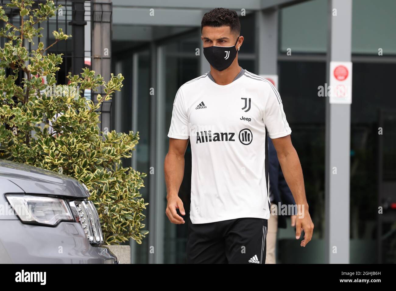 Cristiano Ronaldo of Juventus leaves the J Medical Centre following his ...