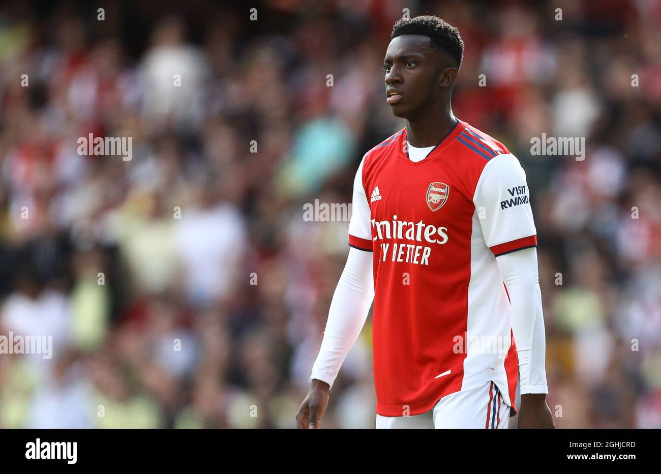 London, England, 1st August 2021.  Eddie Nketiah of Arsenal during the Pre Season Friendly match at the Emirates Stadium, London. Picture credit should read: Paul Terry / Sportimage via PA Images via PA Images Stock Photo