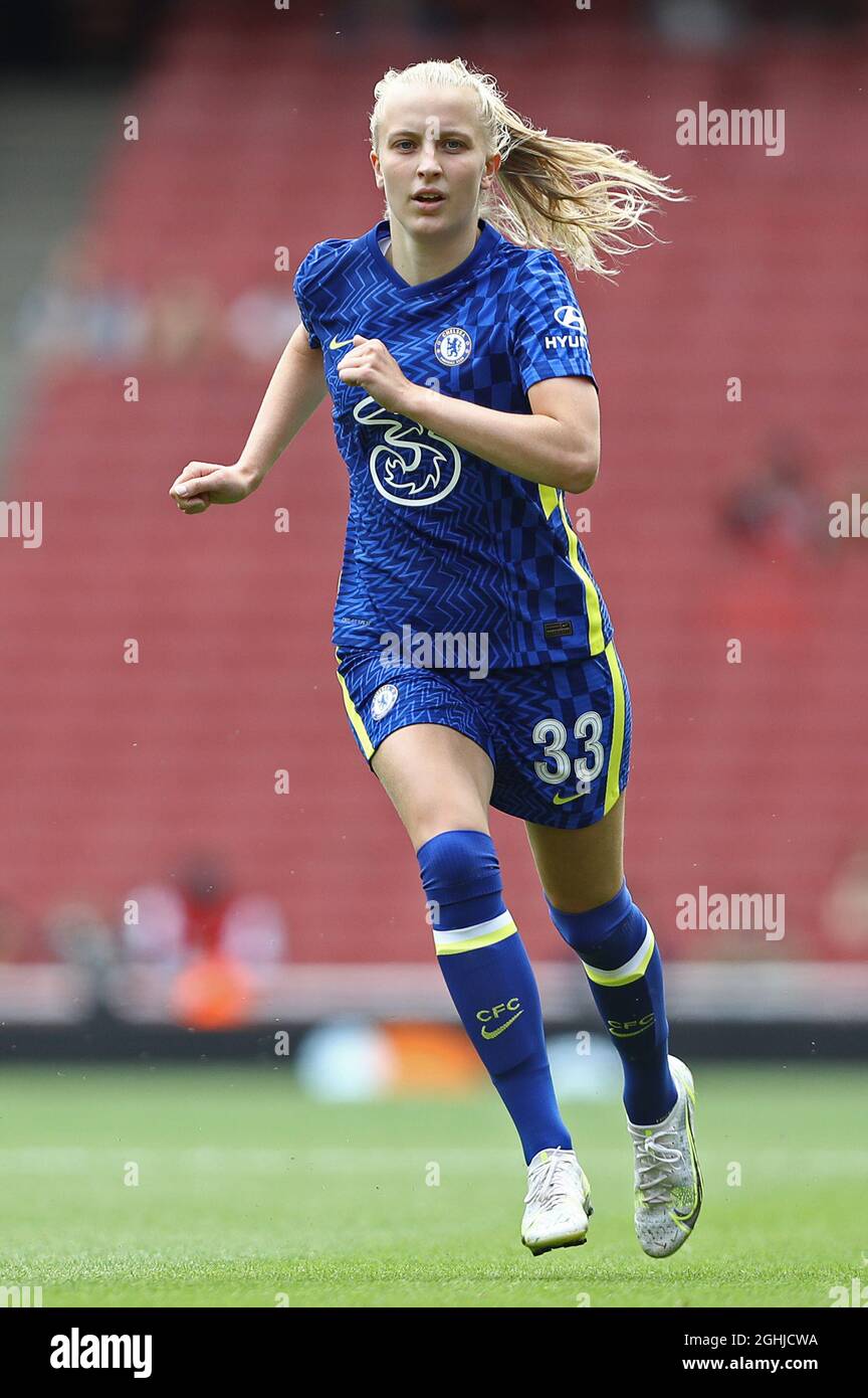 London, England, 1st August 2021. Aggie Beever-Jones of Chelsea during the Pre Season Friendly match at the Emirates Stadium, London. Picture credit should read: Paul Terry / Sportimage Stock Photo