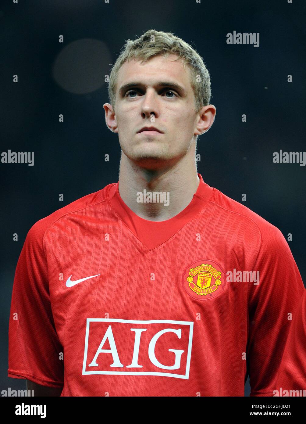 Darren Fletcher of Manchester United during the UEFA Champions League match  at London Stock Photo - Alamy