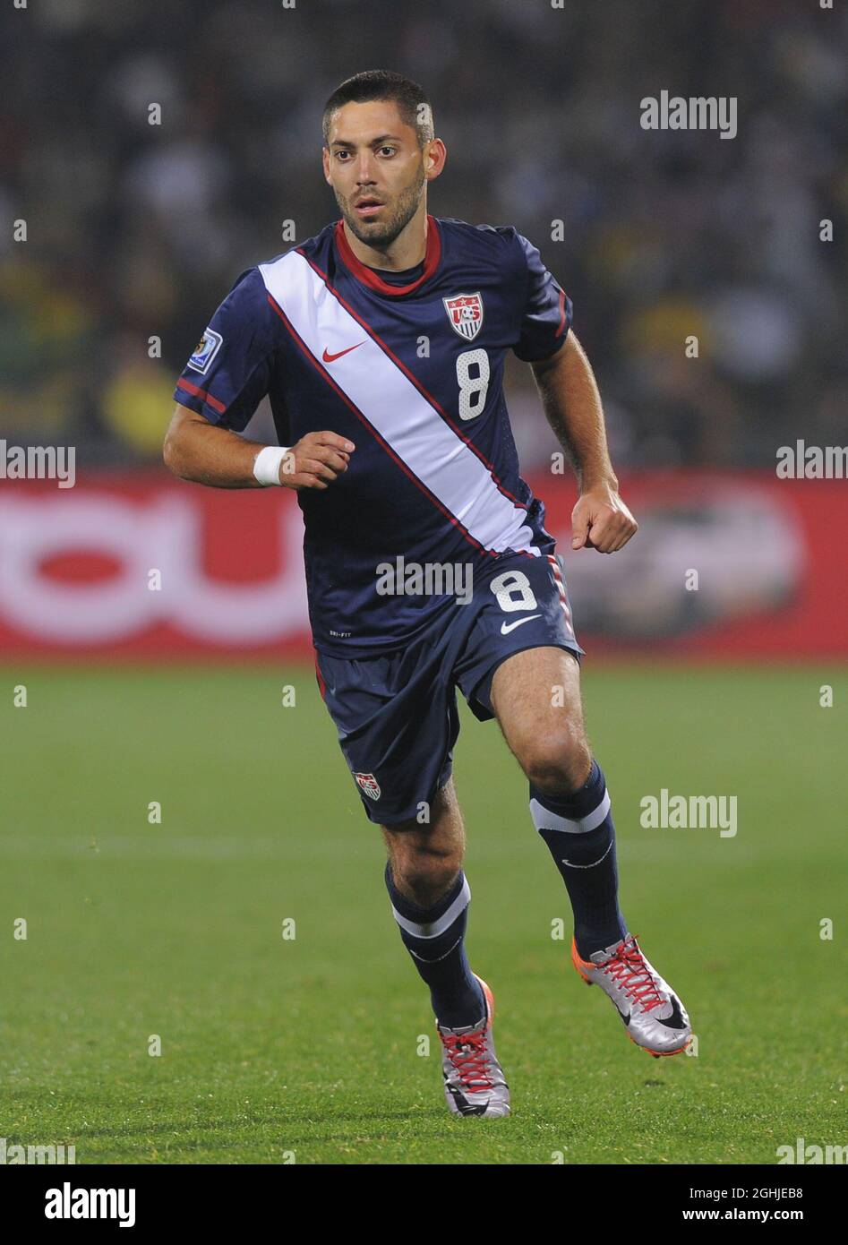 Clint Dempsey of USA during the FIFA World Cup 2010, Group C match between  England v USA at Royal Bafokeng Stadium, Rustenburg, South Africa Stock  Photo - Alamy