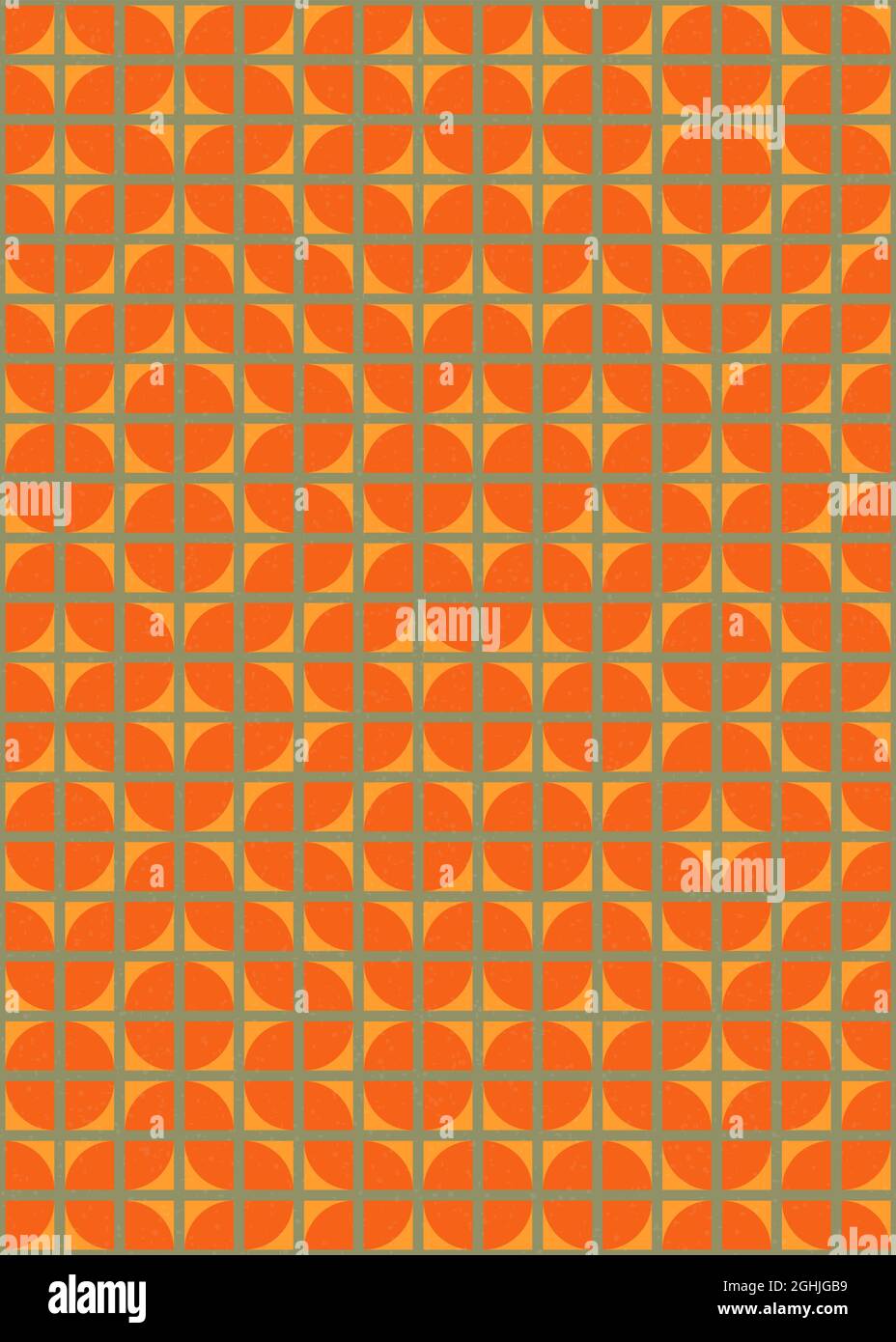 Abstract Geometrical generative computational art illustration Stock ...