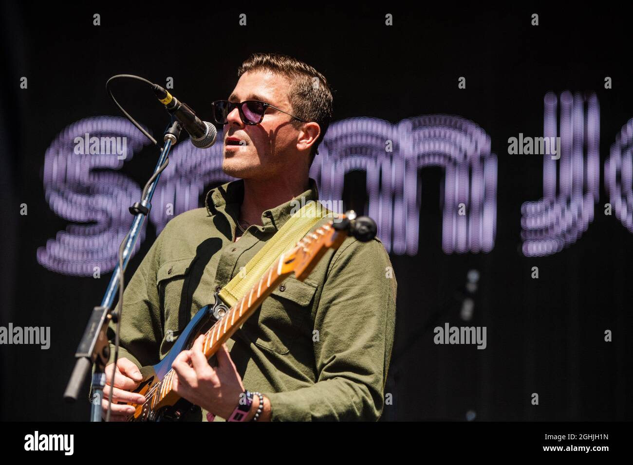 Sam Johnson performs on Day 3 of the 2021 BottleRock Napa Valley Music
