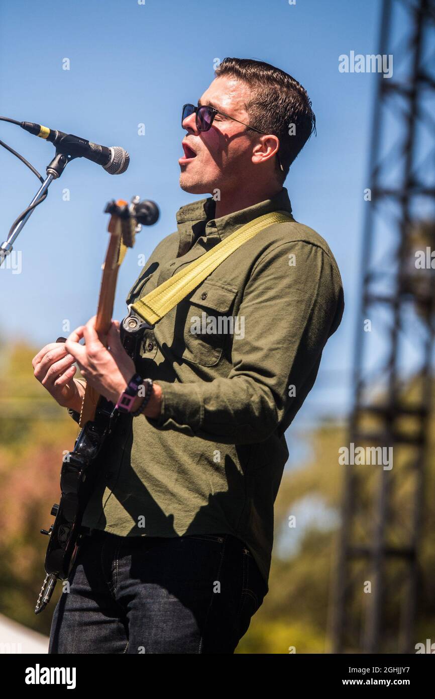 Sam Johnson performs on Day 3 of the 2021 BottleRock Napa Valley Music
