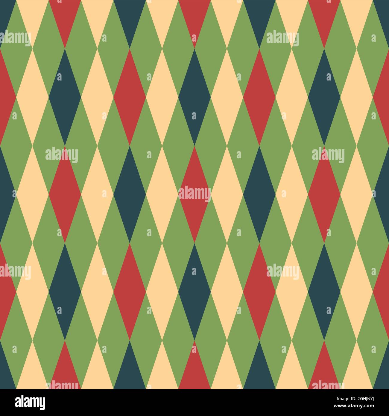 Seamless Christmas festive wrapping paper pattern background Stock Vector