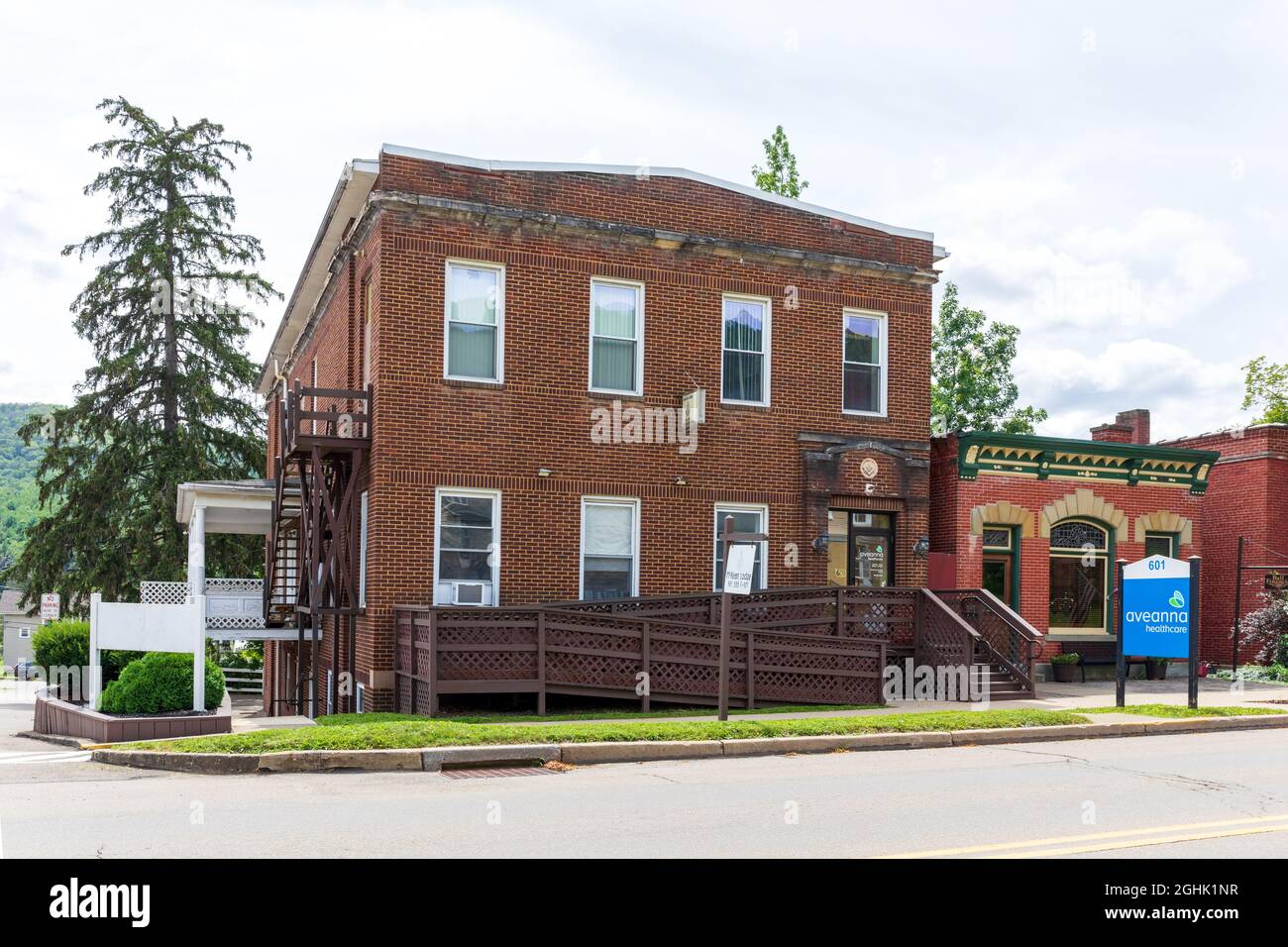SMETHPORT, PA, USA15 AUGUST 2021 Building housing Aveanna Heathcare