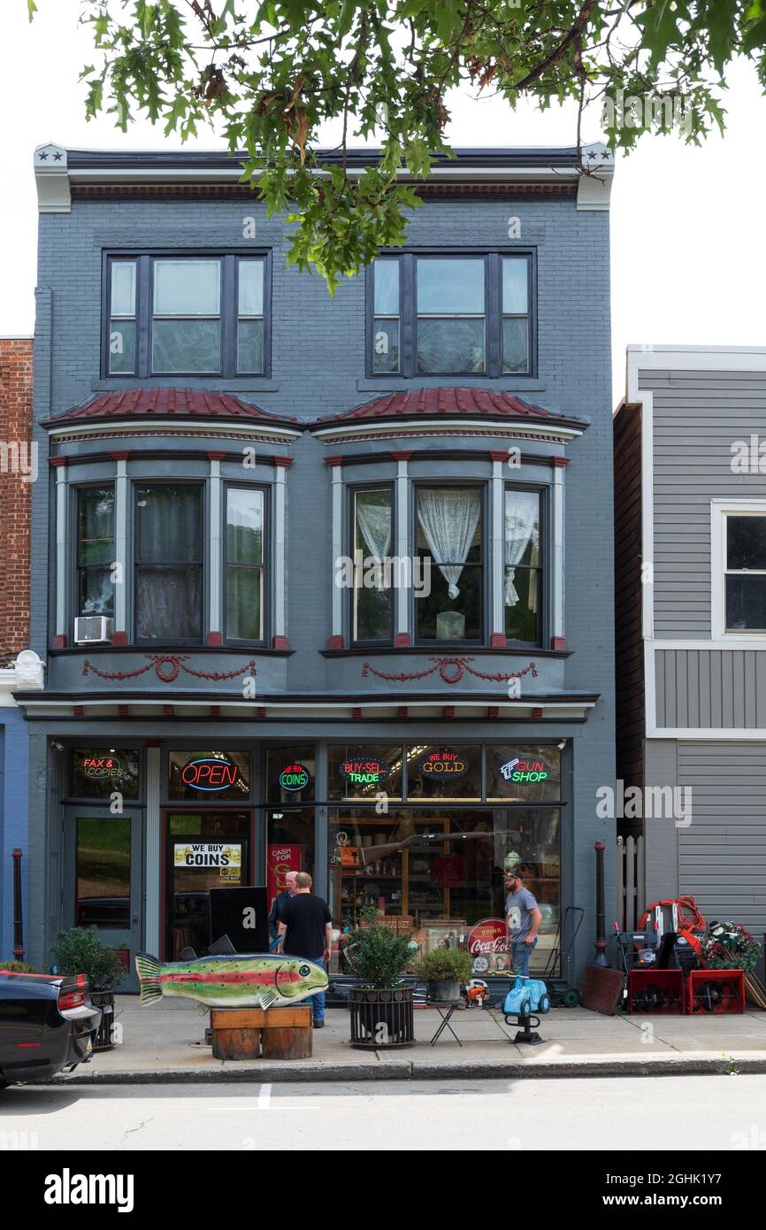 SMETHPORT, PA, USA15 AUGUST 2021 McKean county ESales, a gold and