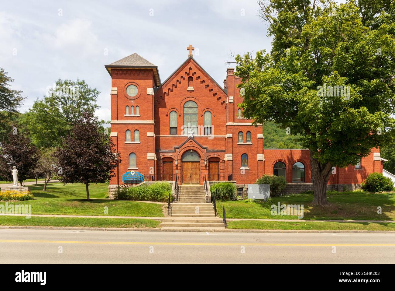SMETHPORT, PA, USA15 AUGUST 2021 The St. Elizabeth of Hungary Roman