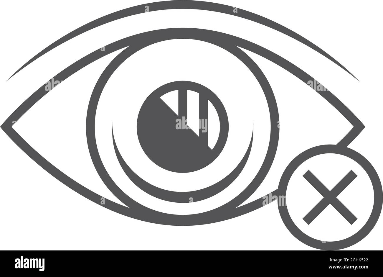 eye blind accessibility icon Stock Vector Image & Art - Alamy