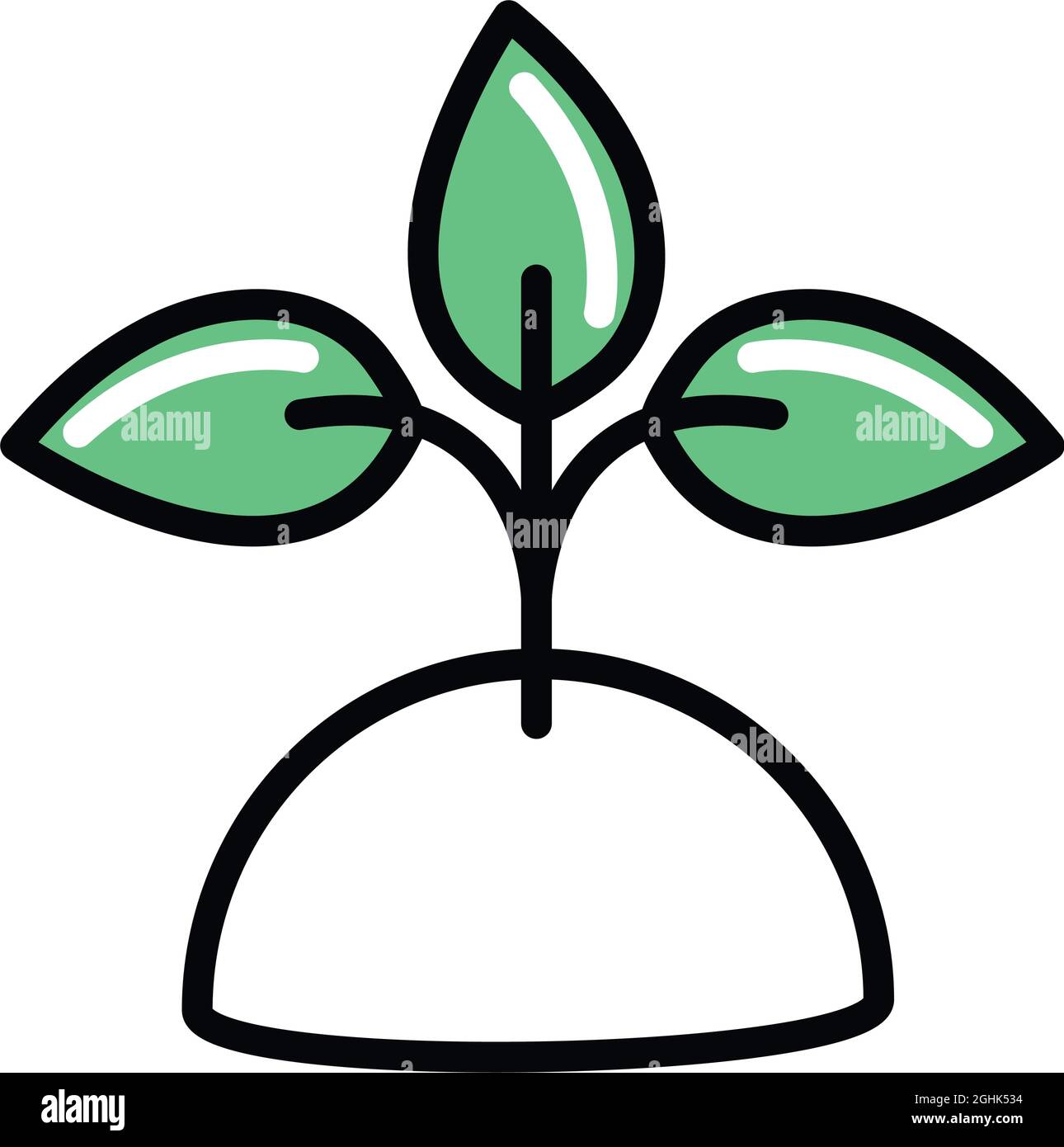 ground plant nature Stock Vector Image & Art - Alamy