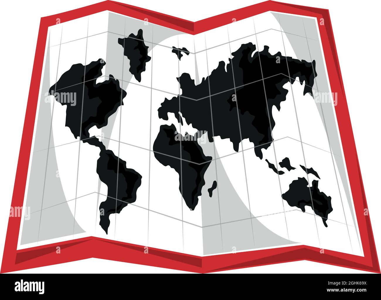 world map geography Stock Vector Image & Art - Alamy