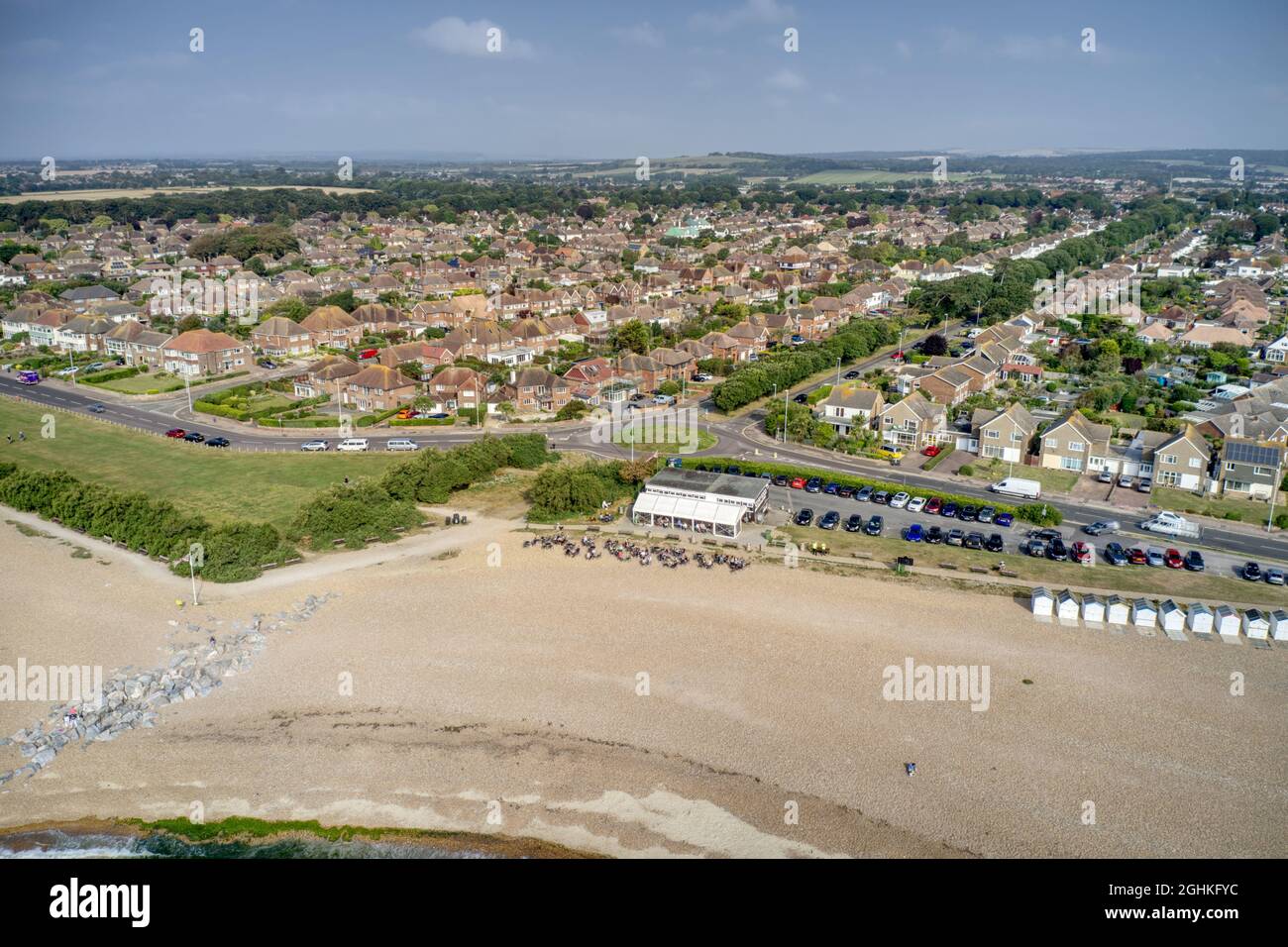 Goring beach cafe hi-res stock photography and images - Alamy