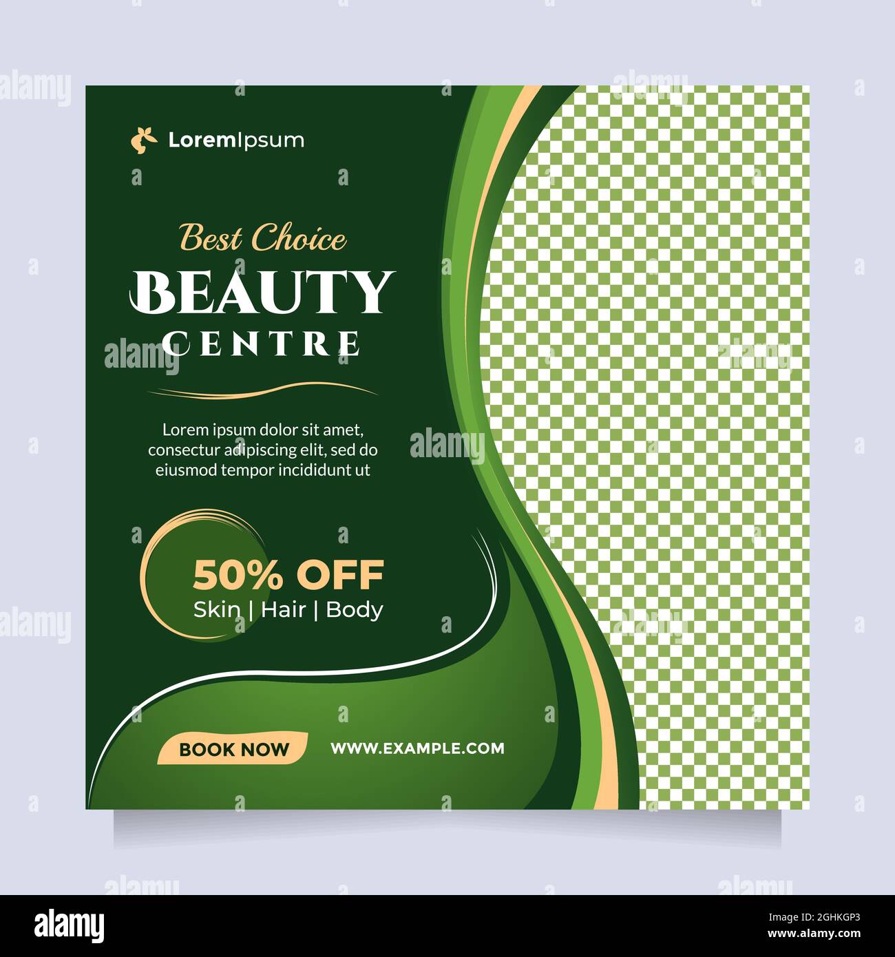 Clean and Beauty center service social media post and banner template. Concept of professional hair beauty treatment, hair style, cosmetic sale, etc Stock Vector Image & Art - Alamy Clean and Beauty center service social media post and banner template. Concept of professional hair beauty treatment, hair style, cosmetic sale, etc Stock Vector Image & Art - Alamy