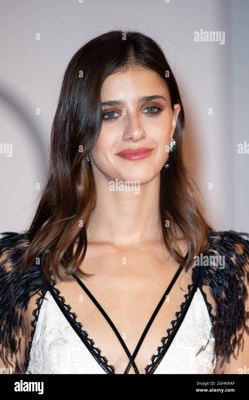 Benedetta Porcaroli walking the red carpet for the premiere of the film