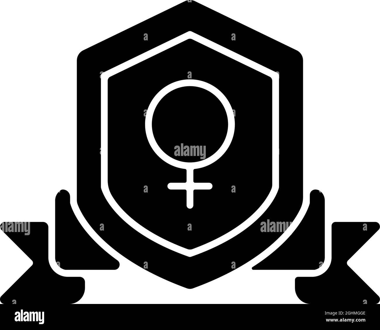 Feminist organization black glyph icon Stock Vector Image & Art - Alamy