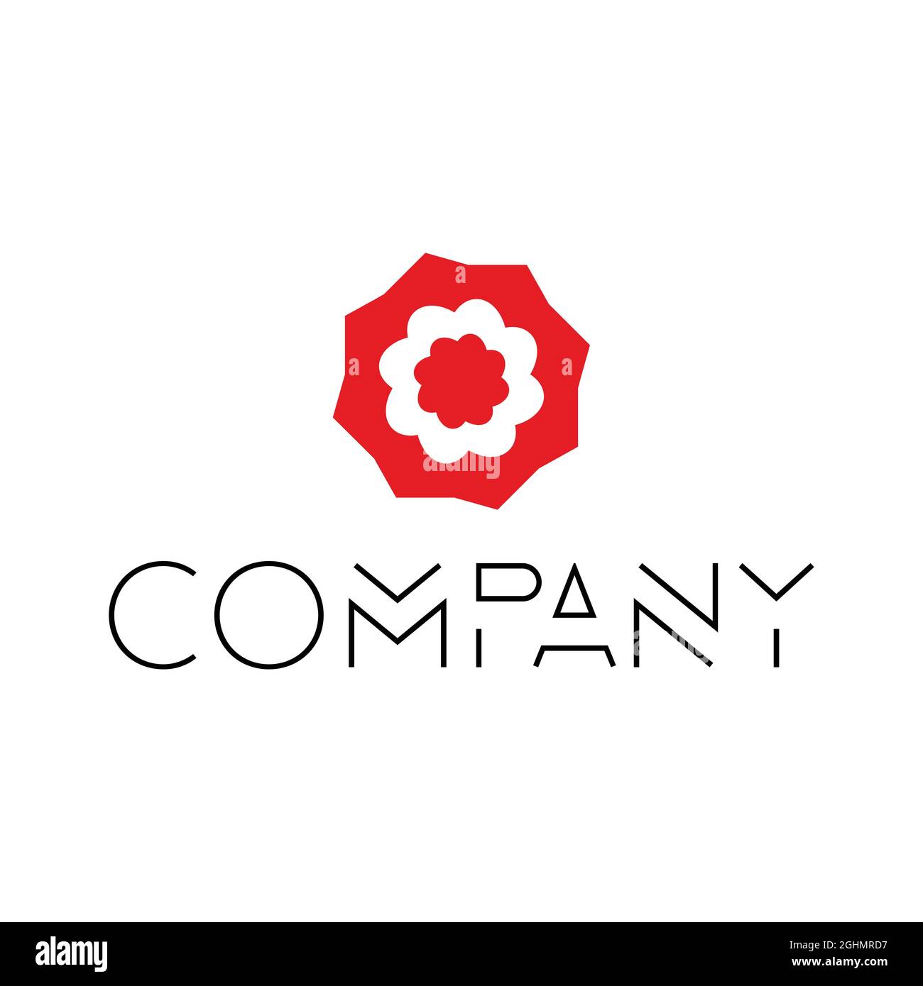 customizable abstract image as company logo Stock Vector Image & Art ...