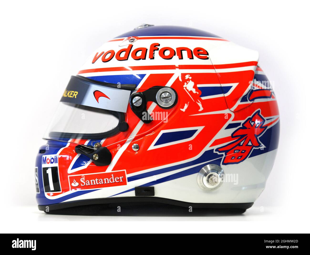 The helmet of jenson button hi-res stock photography and images - Alamy