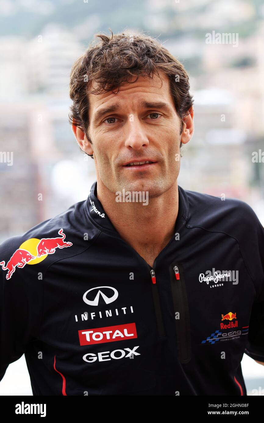 Mark Webber (AUS) Red Bull Racing. 23.05.2012. Formula 1 World ...