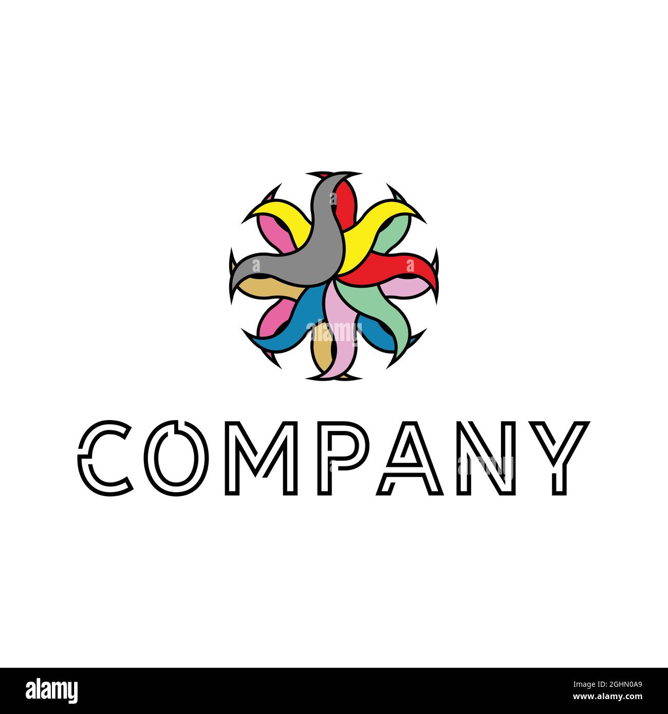 abstract image for company logo Stock Vector Image & Art - Alamy