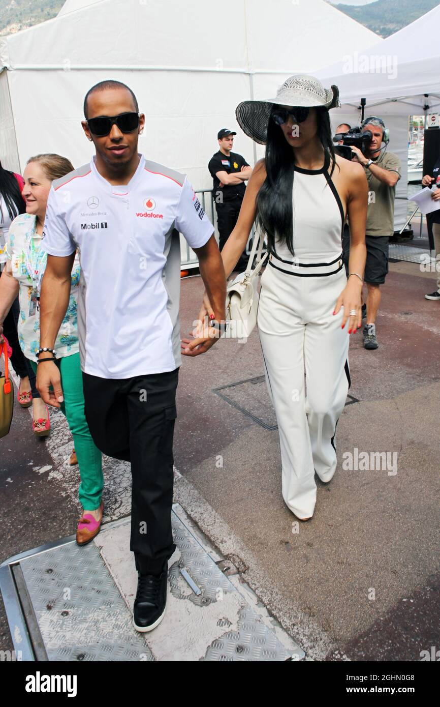 Girlfriend of mercedes lewis hamilton hi-res stock photography and images -  Alamy