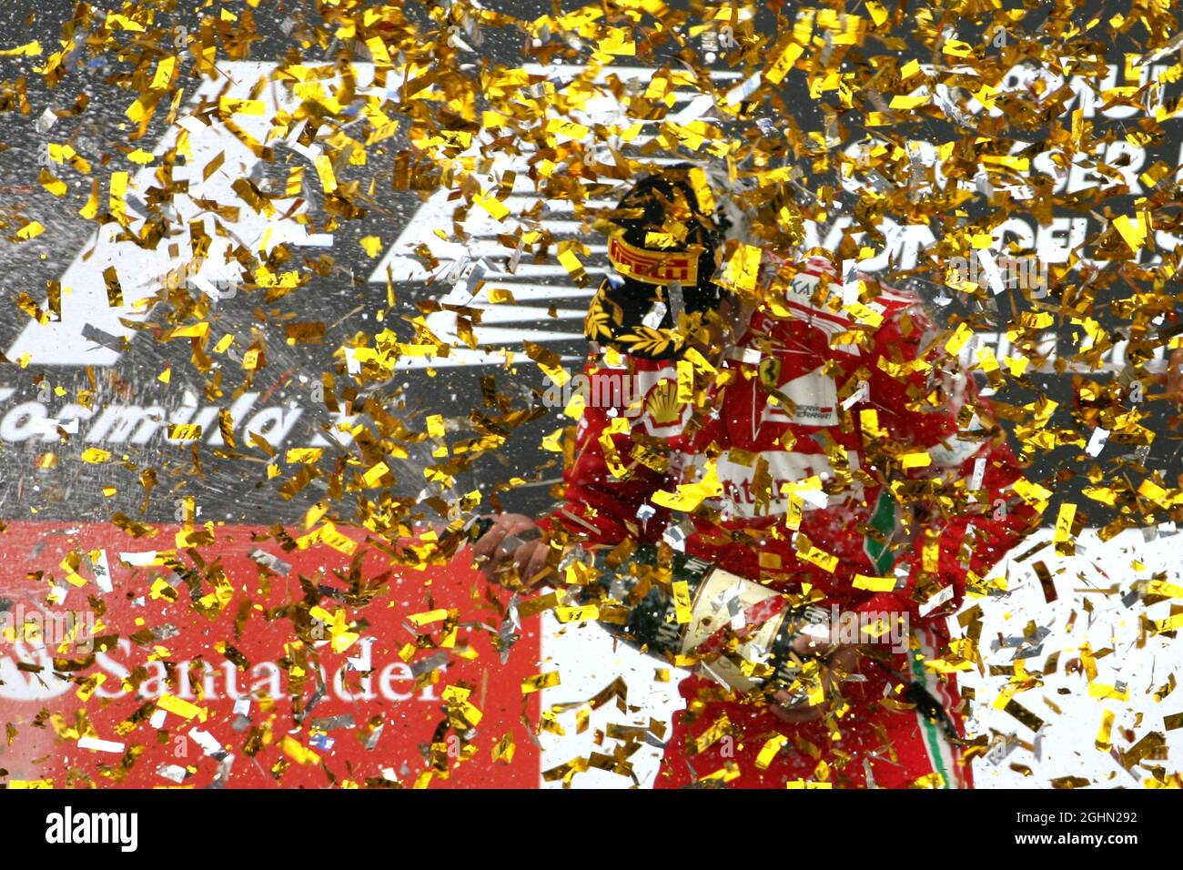 Fernando Alonso (ESP), Scuderia Ferrari 22.07.2012. Formula 1 World Championship, Rd 10, German Grand Prix, Hockenheim, Germany, Race Day Stock Photo