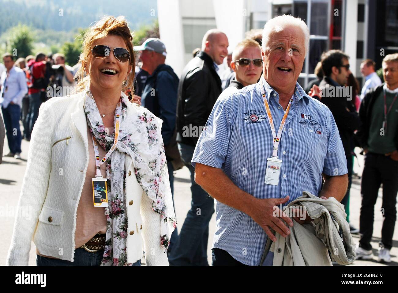Rolf Schumacher (GER), father of Michael Schumacher (GER) Mercedes AMG