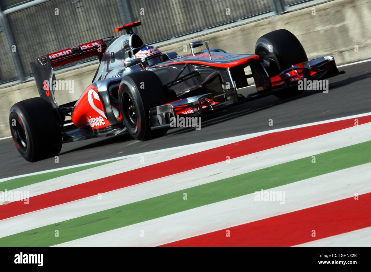 Jenson Button (GBR) McLaren MP4/27. 07.09.2012. Formula 1 World Championship,  Rd 13, Italian Grand Prix, Monza, Italy, Practice Day Stock Photo - Alamy