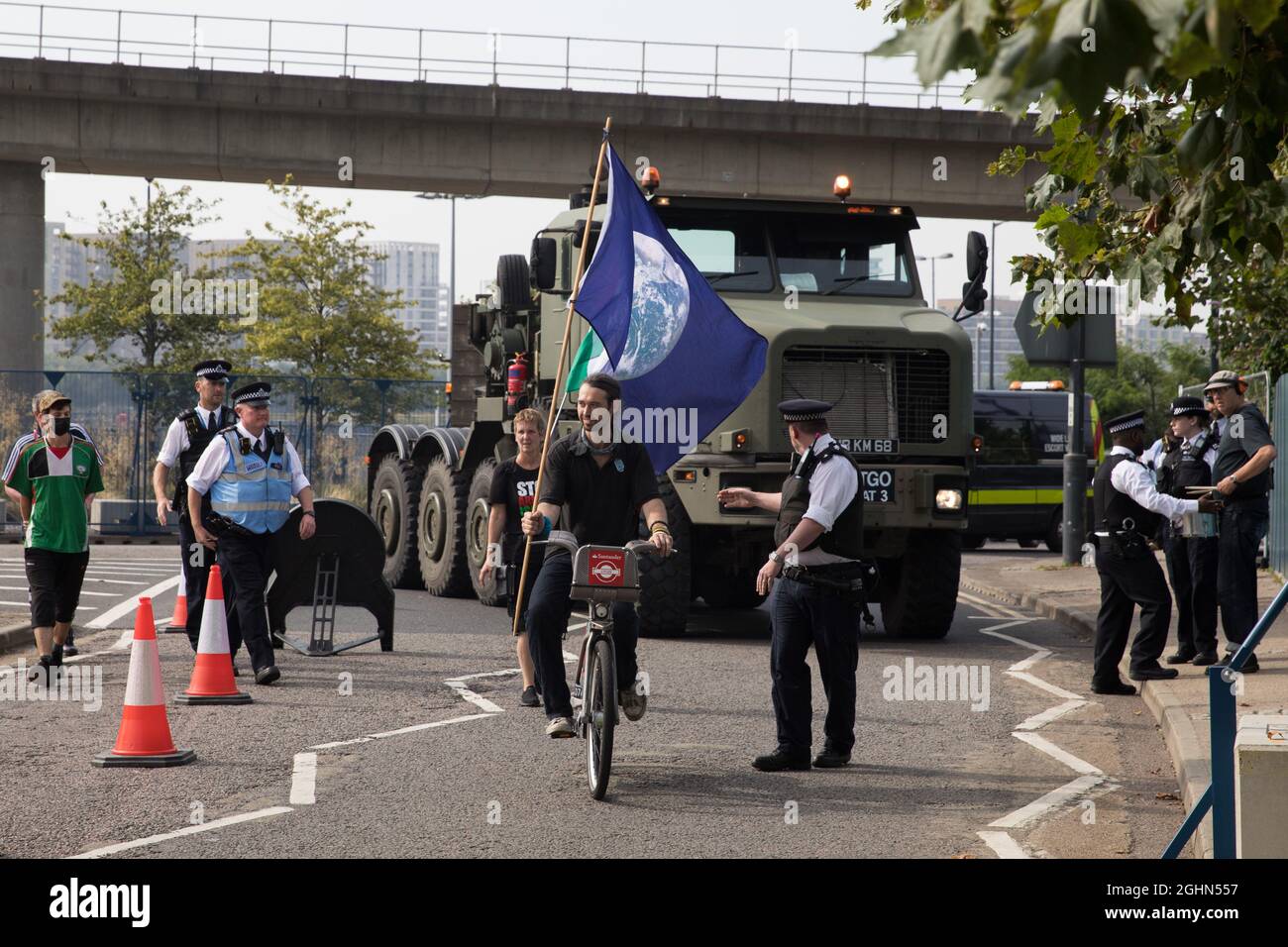 London, UK. 6th September, 2021. Human rights activists protest in ...