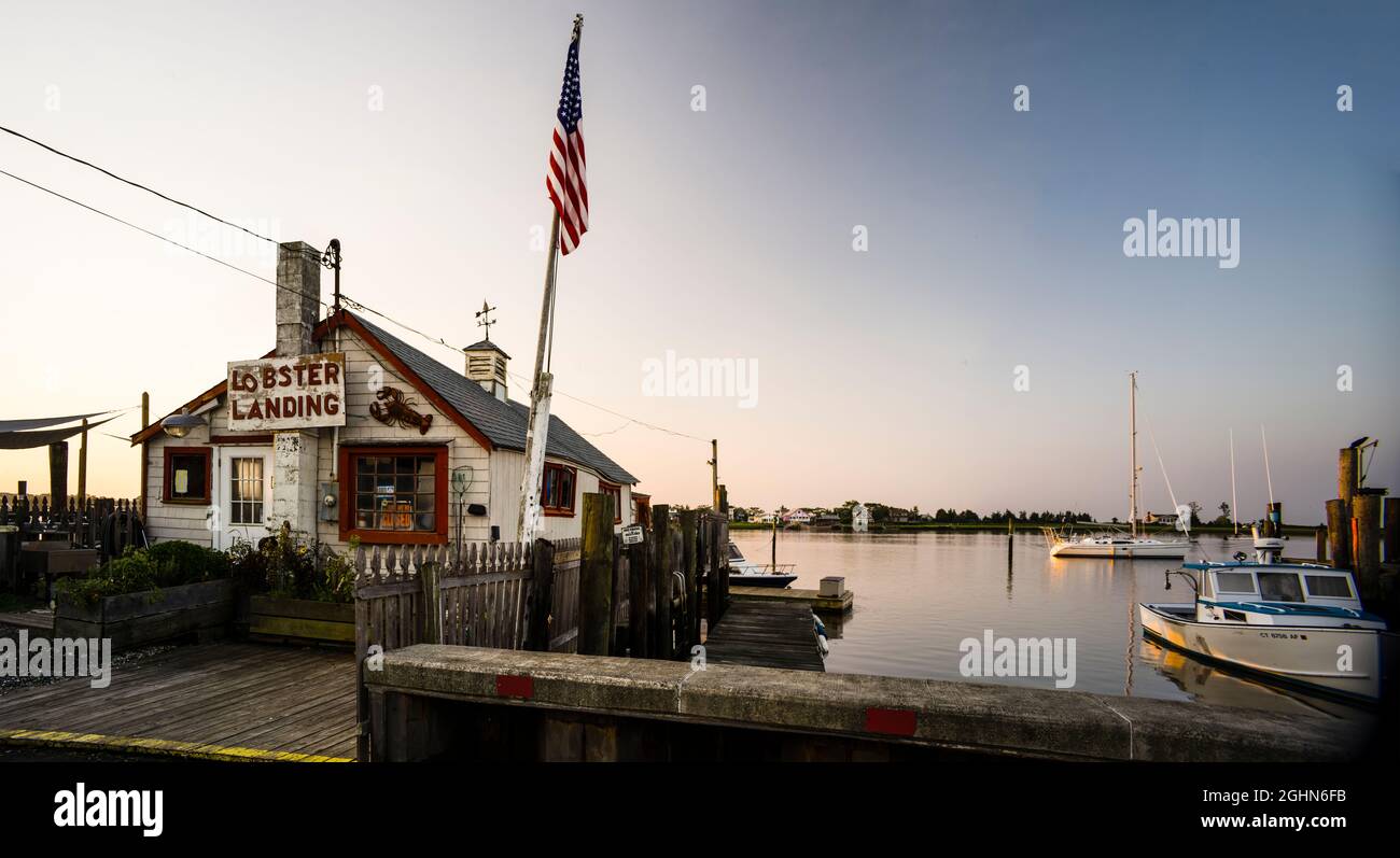 Lobster Landing Clinton, Connecticut, USA Stock Photo Alamy