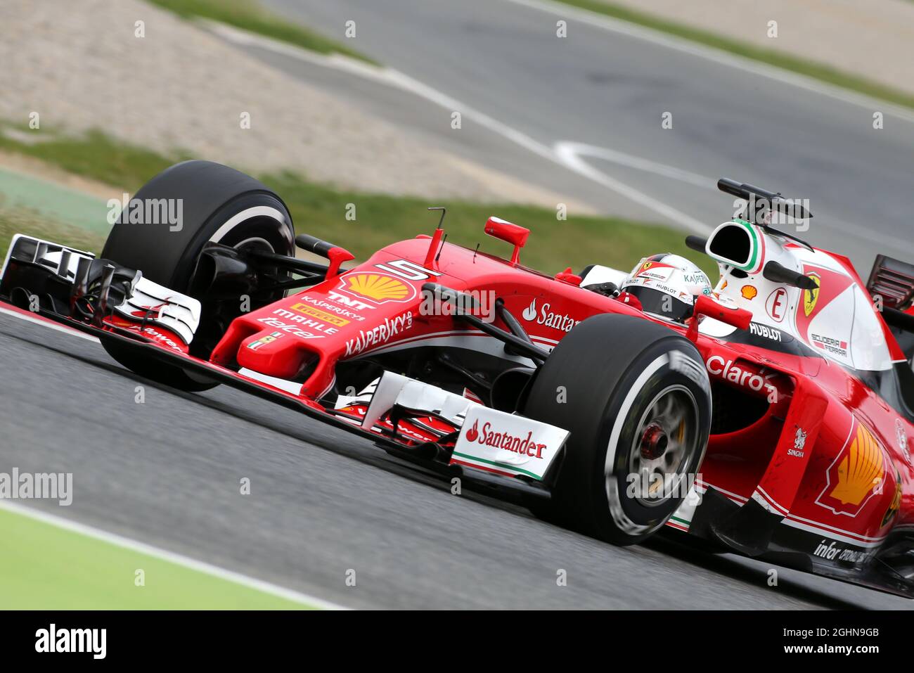 Ferrari SF16-H S. Vettel モデル 1/18 BBR 2016 Sebastian Vettel Ferrari SF16-H #5 3rd Australia GP