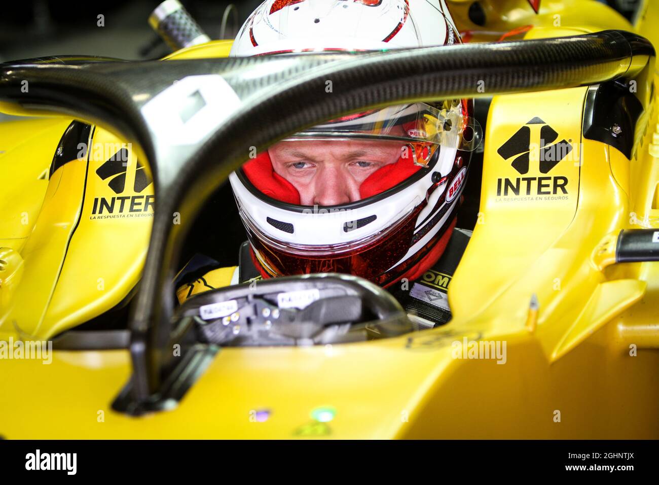 Kevin Magnussen Den Renault Sport F1 Team Rs16 With The Halo Cockpit Cover 28 10 16 Formula 1 World Championship Rd 19 Mexican Grand Prix Mexico City Mexico Practice Day Photo Credit Should Read