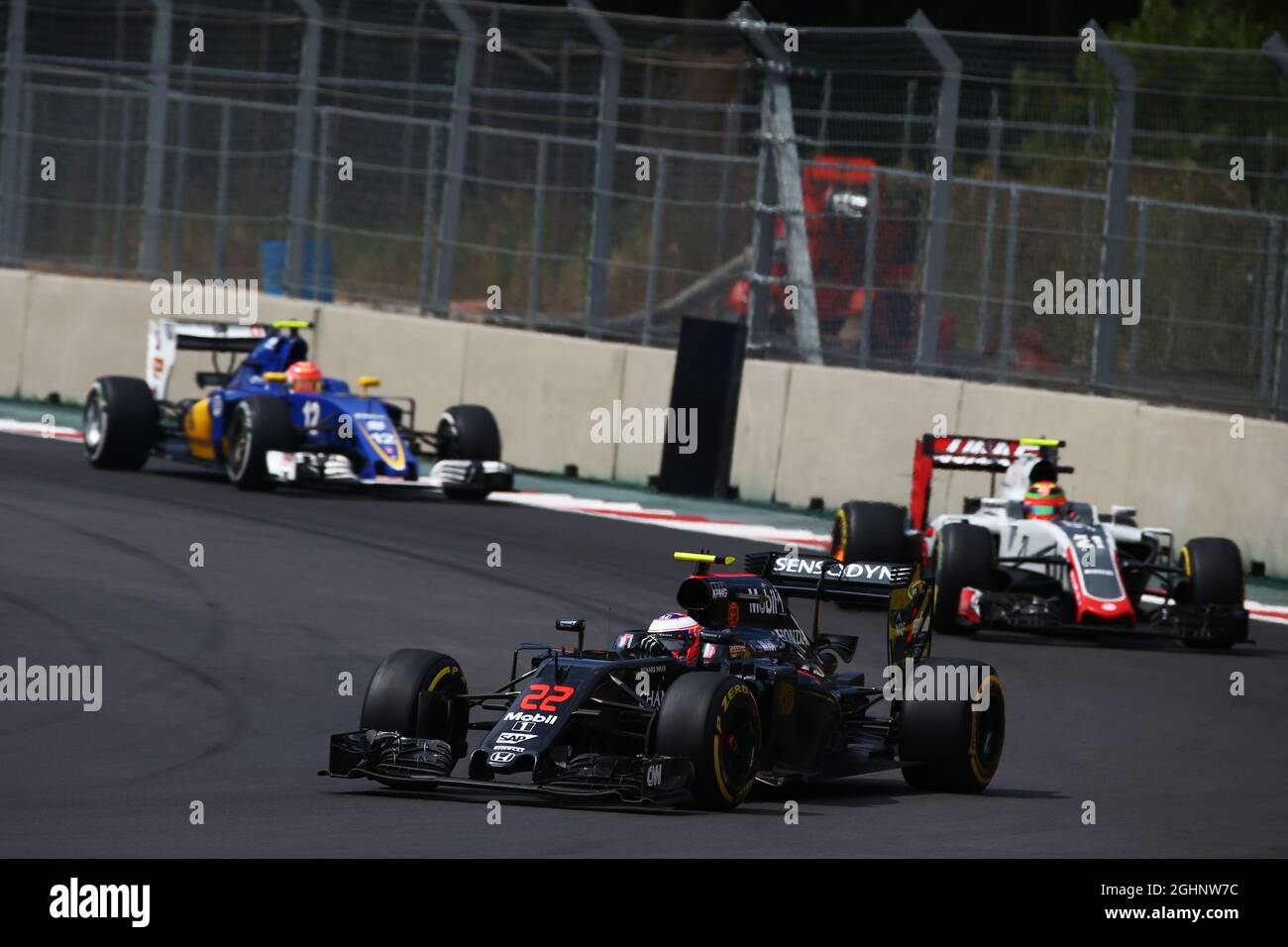 Jenson Button (GBR) McLaren. Mexican Grand Prix, Thursday 29th October  2015. Mexico City, Mexico Stock Photo - Alamy