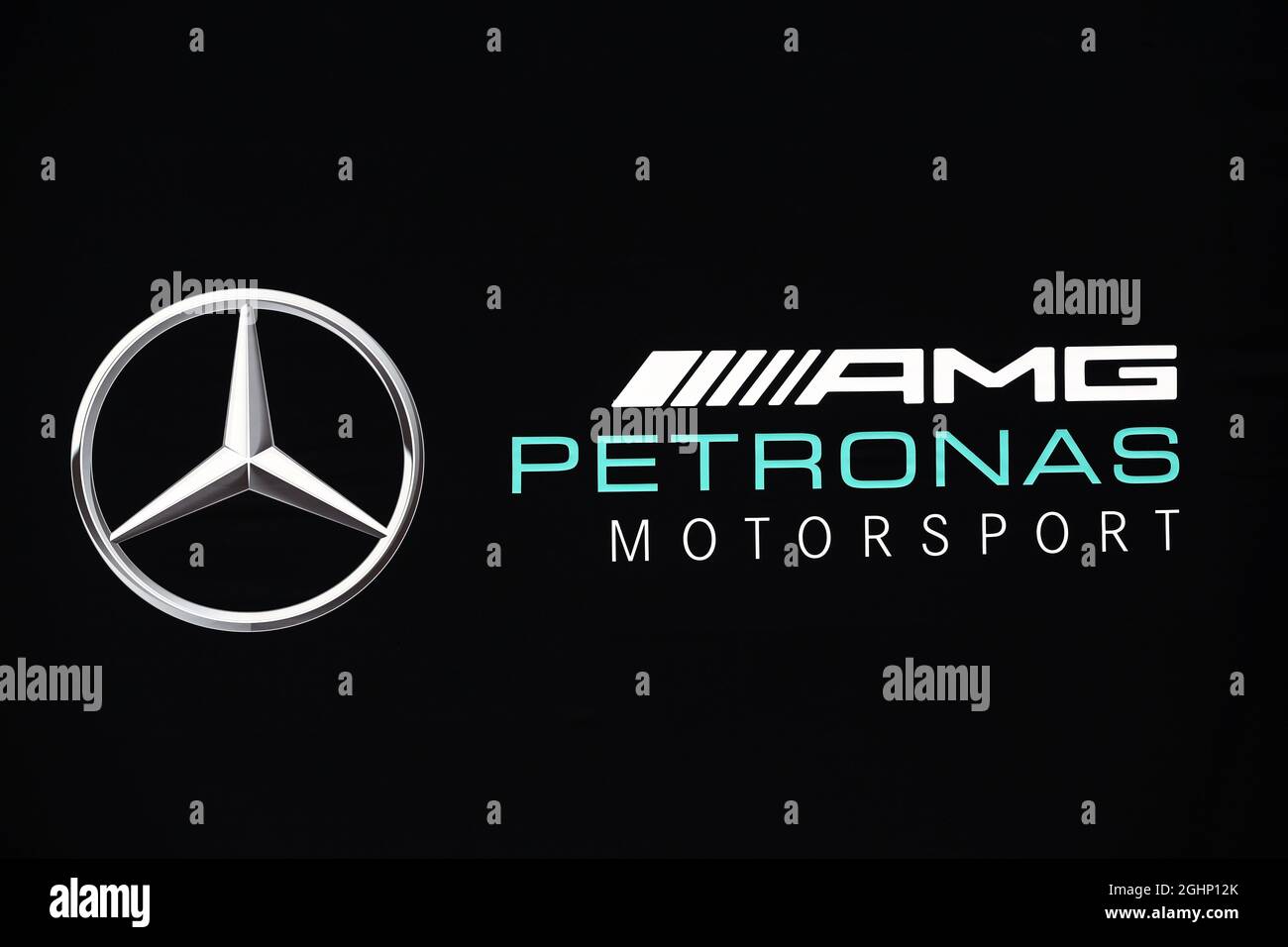 Mercedes amg f1 logo hi-res stock photography and images - Alamy