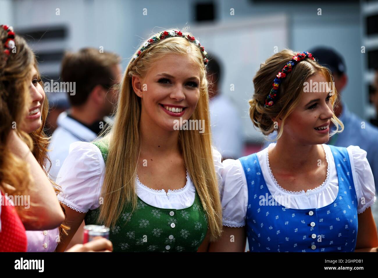 Austrian grid girls hi-res stock photography and images - Alamy