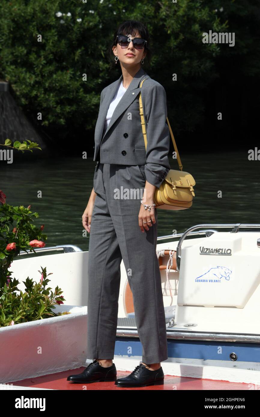 Venezia, Italy. 07th Sep, 2021. 78th Venice Film Festival 2021, Arrivi in Darsena, Rocio Munoz Morales Credit: Independent Photo Agency/Alamy Live News Stock Photo