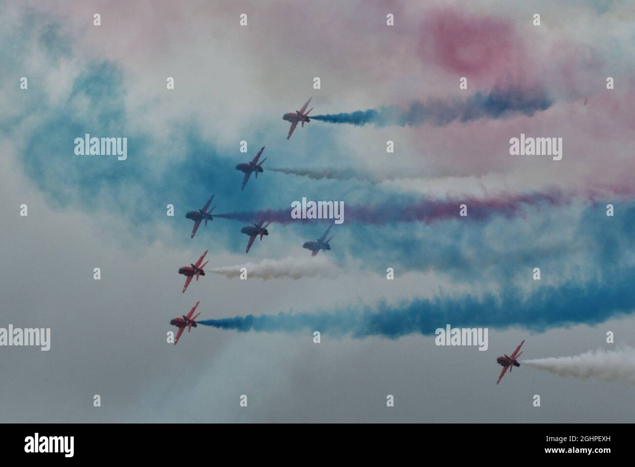 The Red Arrows. 16.07.2017. Formula 1 World Championship, Rd 10 ...