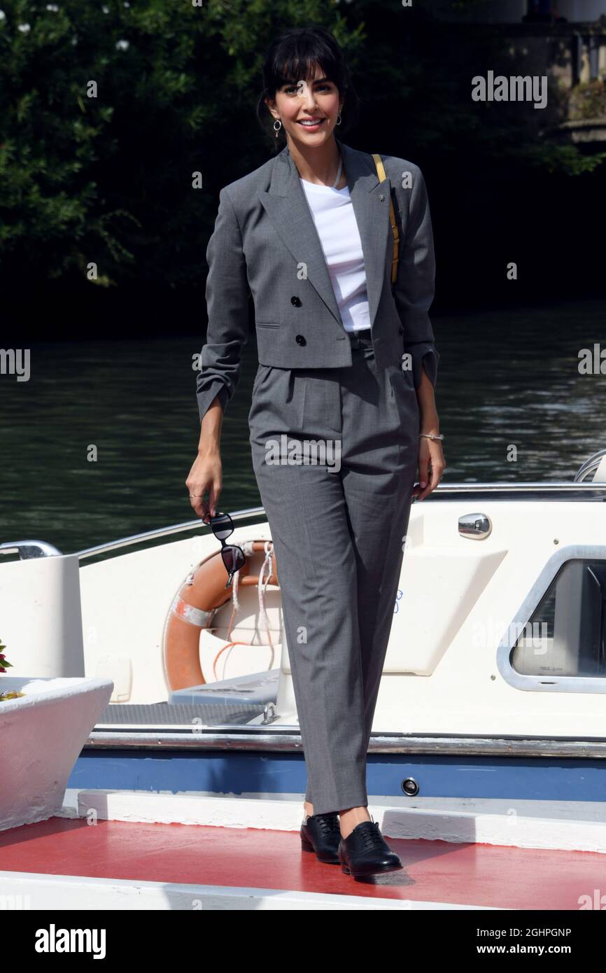 Venezia, Italy. 07th Sep, 2021. 78th Venice Film Festival 2021, Arrivi in Darsena, Rocio Munoz Morales Credit: Independent Photo Agency/Alamy Live News Stock Photo