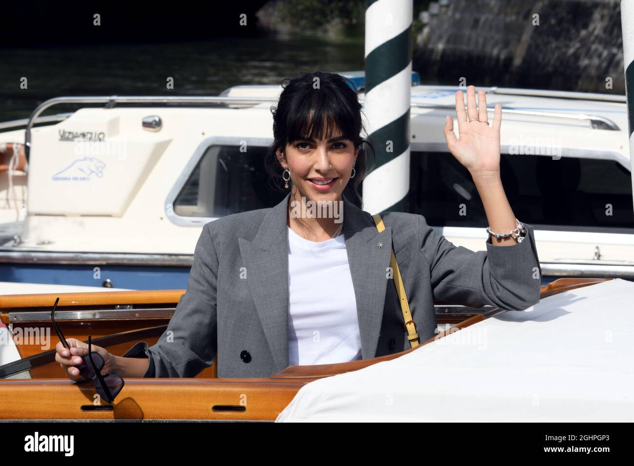 Venezia, Italy. 07th Sep, 2021. 78th Venice Film Festival 2021, Arrivi in Darsena, Rocio Munoz Morales Credit: Independent Photo Agency/Alamy Live News Stock Photo