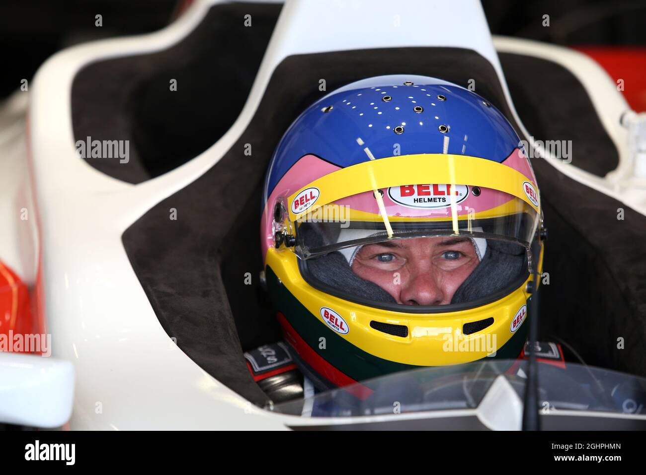 Jacques Villeneuve (CDN) in the Two-Seater F1 Experiences Racing Car.  31.08.2017. Formula 1 World Championship, Rd 13, Italian Grand Prix, Monza, Italy, Preparation Day.  Photo credit should read: XPB/Press Association Images. Stock Photo